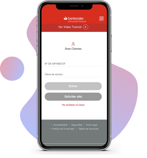 Ten siempre a mano tus CrediYa desde el Área de Clientes de Santander Consumer